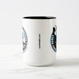 Café Em Dois Tons Caneca Cornfed das damas de Derby