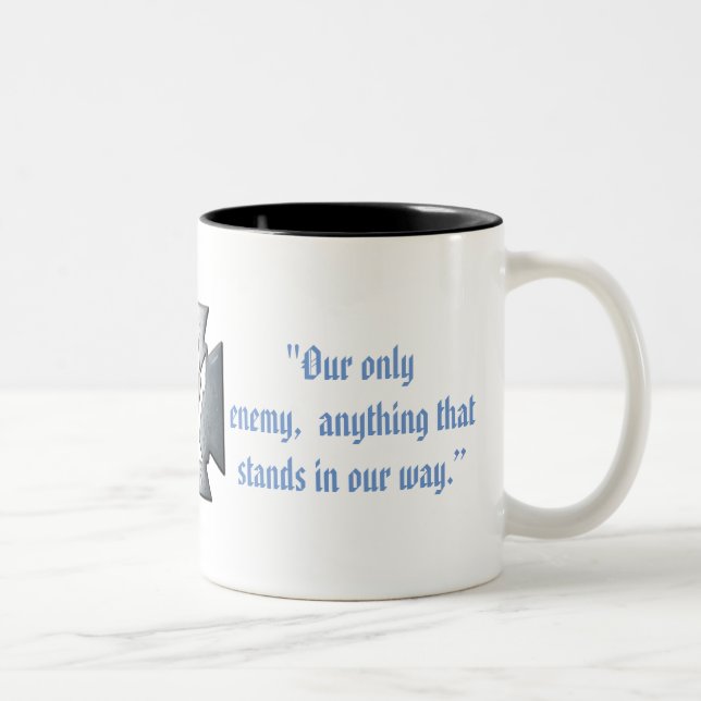 Café Em Dois Tons Caneca crepuscular de prata do alojamento (Direita)