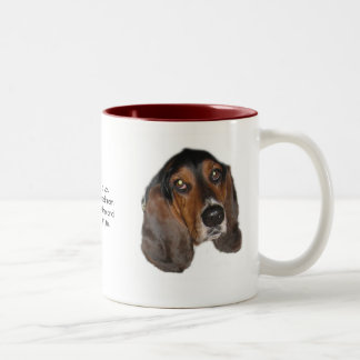 Café Em Dois Tons Caneca da adopção de Taz