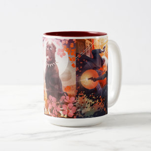 Café Em Dois Tons Caneca da arte de Galen Dara