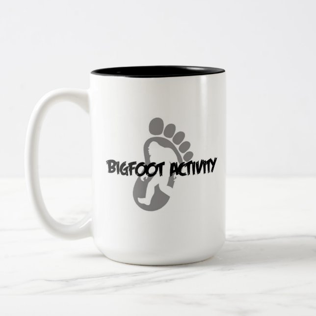 Café Em Dois Tons Caneca da atividade de Bigfoot (Esquerda)