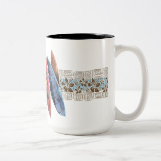 Café Em Dois Tons Caneca da banda da prancha de Hibby