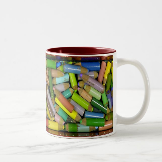 Café Em Dois Tons Caneca da caixa de lápis de Kim Kublank (Direita)