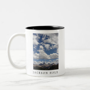 Café Em Dois Tons Caneca da escala de Teton
