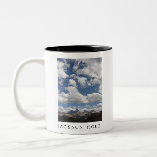 Café Em Dois Tons Caneca da escala de Teton