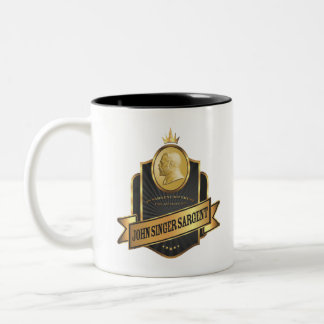 Café Em Dois Tons Caneca da etiqueta de John Singer Sargent