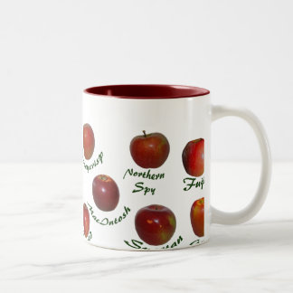 Café Em Dois Tons Caneca da identificação de Apple