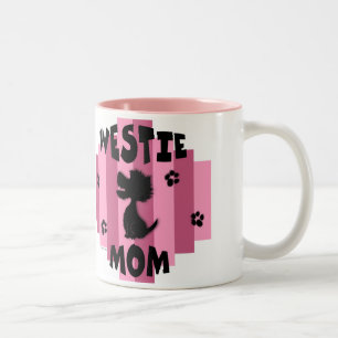 Café Em Dois Tons Caneca da mamã de Westie