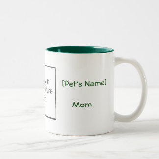 Café Em Dois Tons Caneca da mamã do animal de estimação grande