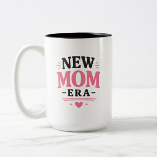 Café Em Dois Tons Caneca da Nova Era de Mãe Presente Divertido para