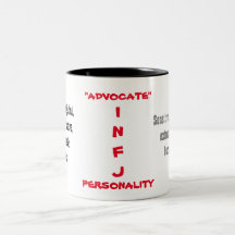 Caneca da personalidade de INFJ