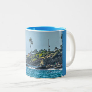 Café Em Dois Tons Caneca da Praia de Laguna