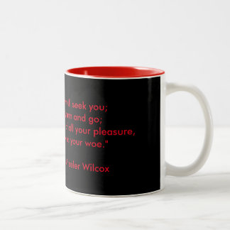 Café Em Dois Tons Caneca da "solidão" de Wilcox do veículo com rodas