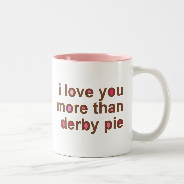 Café Em Dois Tons Caneca da torta de Derby (Direita)