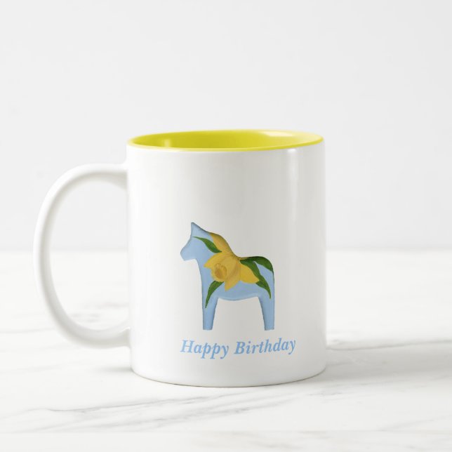 Café Em Dois Tons Caneca Dala Narciso de Aniversário (Esquerda)