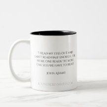 Caneca das citações de John Adams