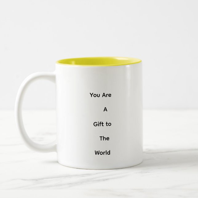 Café Em Dois Tons Caneca de 11oz com tom de manteiga escocesa (Esquerda)