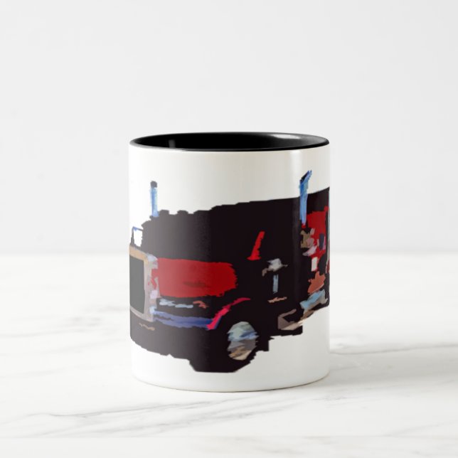 Café Em Dois Tons caneca de 18 veículos com rodas (Centro)