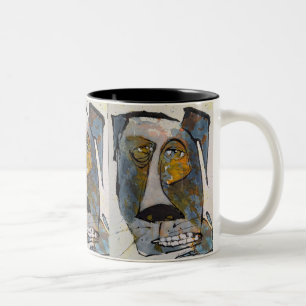 Café Em Dois Tons Caneca de 330ml Totalmente Protegida