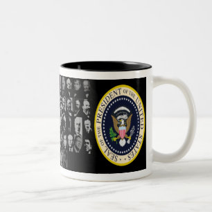 Café Em Dois Tons caneca de 44 presidentes