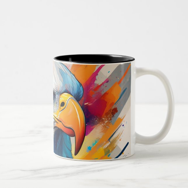 Café Em Dois Tons Caneca de águia (Direita)