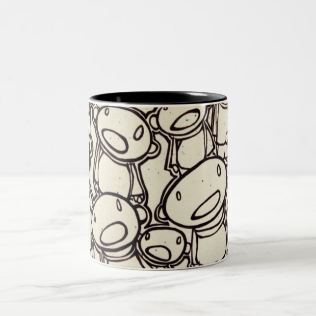 Café Em Dois Tons Caneca de AKO (Centro)