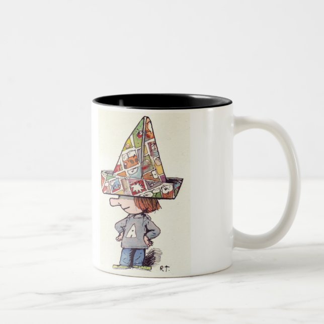 Café Em Dois Tons Caneca de Alice (Direita)