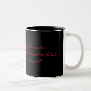 Café Em Dois Tons Caneca de Amor Drácula