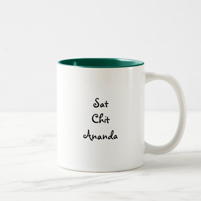 Café Em Dois Tons Caneca de Ananda- do Chit de Sat (Direita)