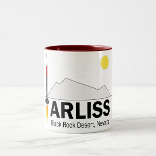 Café Em Dois Tons Caneca de ARLISS de amor