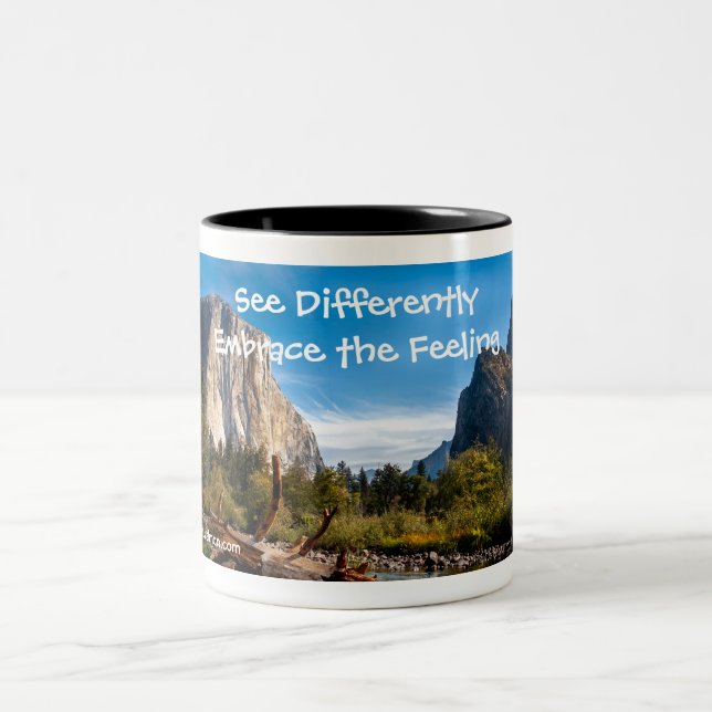 Café Em Dois Tons Caneca de Arte — Yosemite - Veja Diferente (Centro)