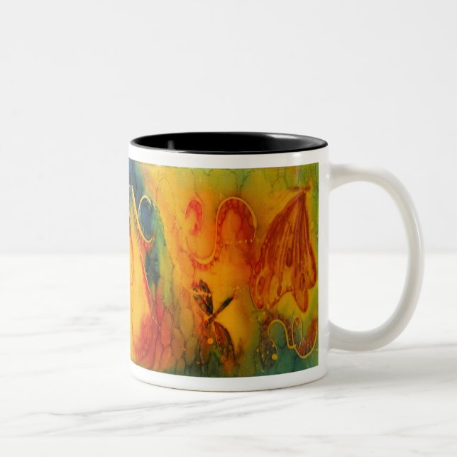 Café Em Dois Tons Caneca de Assention (Direita)