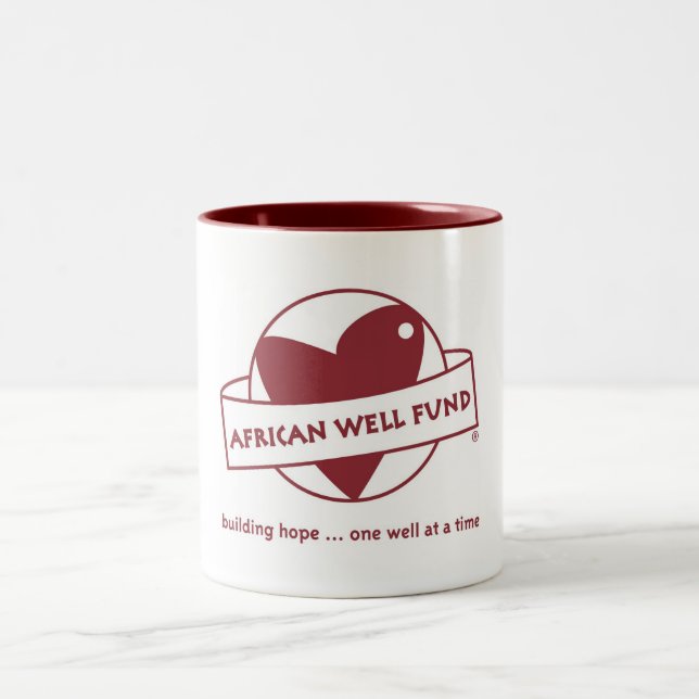 Café Em Dois Tons Caneca de AWF (Centro)