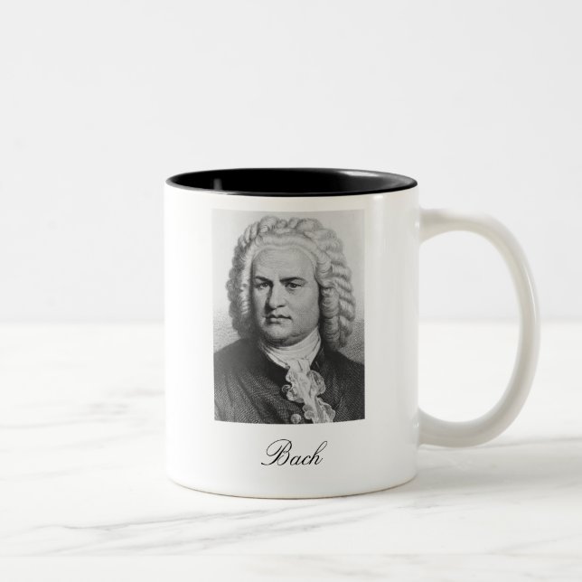 Café Em Dois Tons Caneca de Bach (Direita)