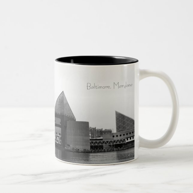 Café Em Dois Tons Caneca de Baltimore (Direita)