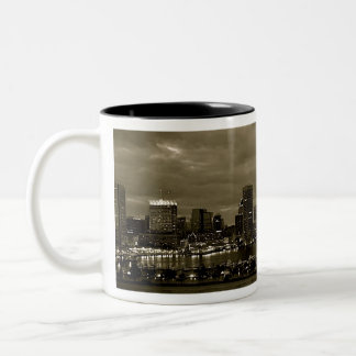 Café Em Dois Tons Caneca de Baltimore