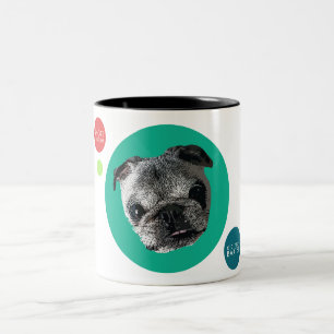 Café Em Dois Tons Caneca de Baxter do ancião
