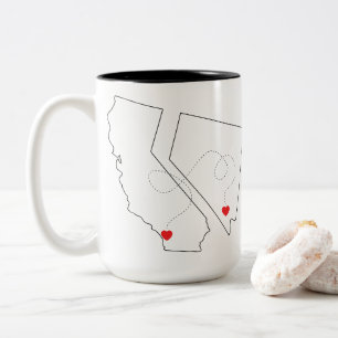 CAFÉ EM DOIS TONS CANECA DE BFF