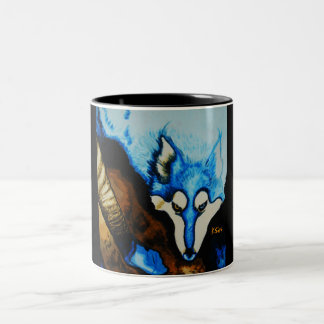 Café Em Dois Tons Caneca de BluAx