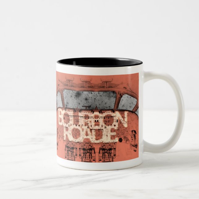Café Em Dois Tons Caneca de Bourbon Roadie Vulcan (Direita)