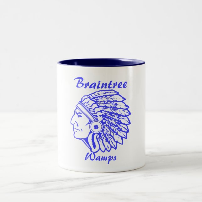 Café Em Dois Tons Caneca de Braintree Wamps (Centro)
