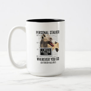 Café Em Dois Tons Caneca de Cachorro com Almofada de Cachorro