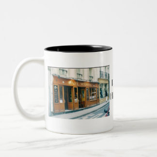 Café Em Dois Tons Caneca de café/Paris