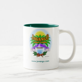 Café Em Dois Tons Caneca de cafés Grn da ilha