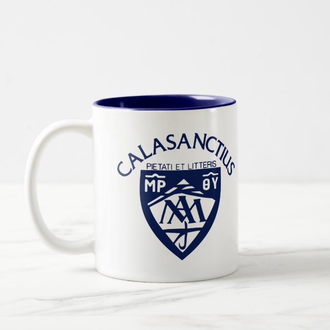 Café Em Dois Tons Caneca de Calasanctius (Esquerda)