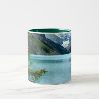 Café Em Dois Tons Caneca de Canadá Lake Louise