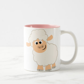 Café Em Dois Tons Caneca de Cartoon Bonita