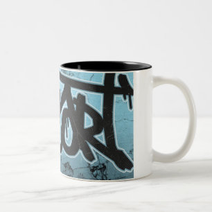 Café Em Dois Tons Caneca de Cecart
