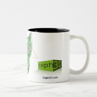 Café Em Dois Tons Caneca de Ceph3D
