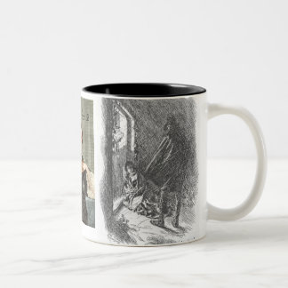 Café Em Dois Tons Caneca de Charlotte Brontë